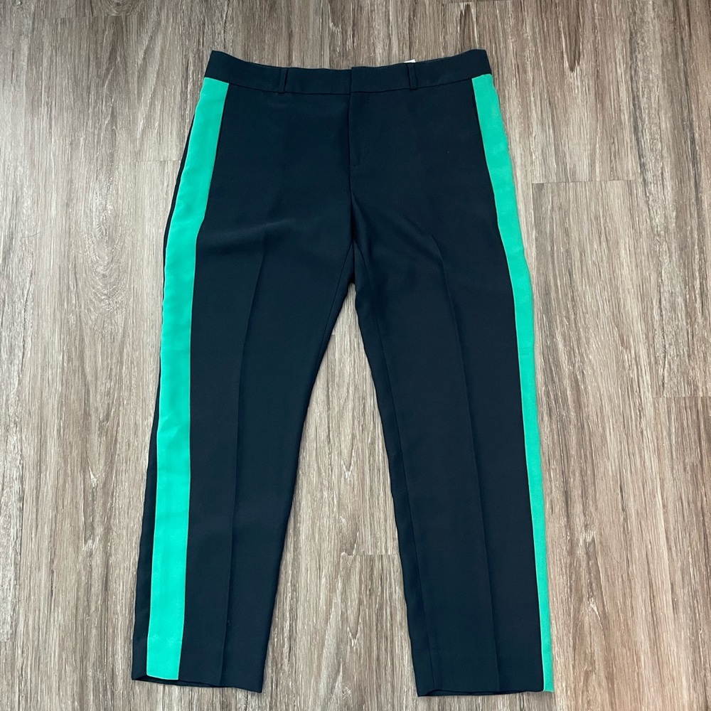 Banana Republic women’s pants color: Blue/Green Size:8 - Picture 5 of 5